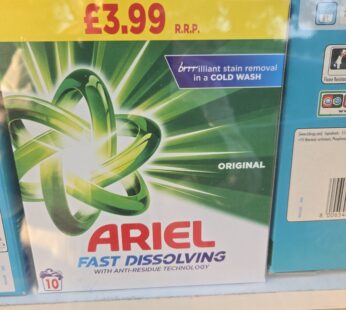 Ariel Fast Dissolving